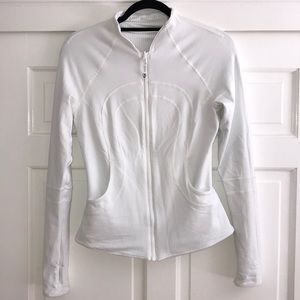 Lululemon/Reversible/White/Full Zip Jacket